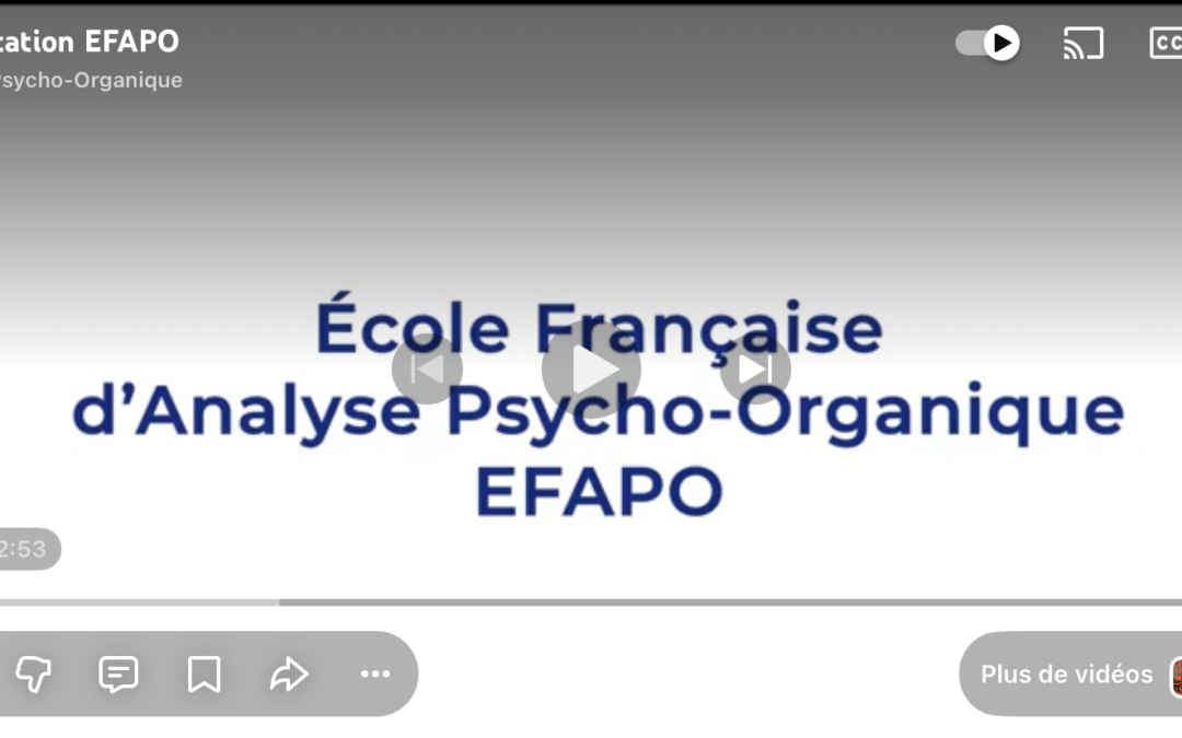 efapo paris école anise psycho organique